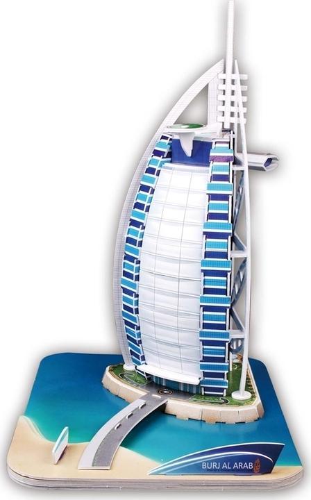 Immagine prodotto Cubicfun Puzzle 3d Budynek Buraj Al. Arabia (46 pezzi)