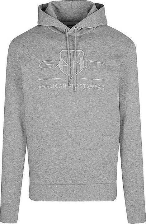 Actual product image GANT Regular Tonal Shield Hoodie (M)