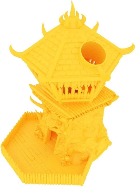 Produktbild Feldherr Fates End Würfelturm Barbarian gelb – 3D-gedrucktes Zubehör (Kunststoff)