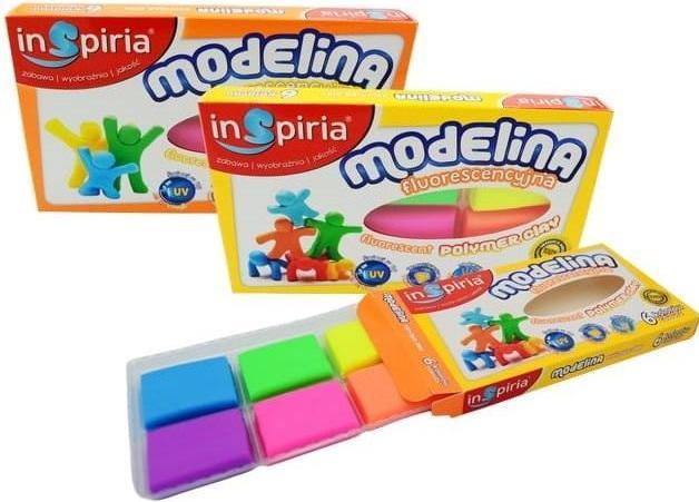 Produktbild Schemat Fluo-Modelliermasse, 6 Farben
