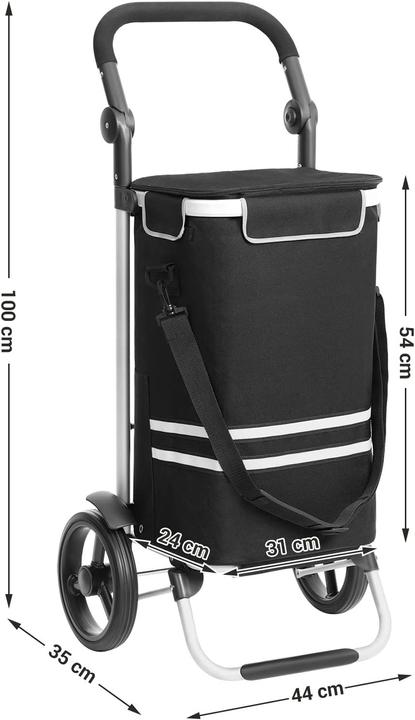 Image du produit Songmics Chariot à provisions