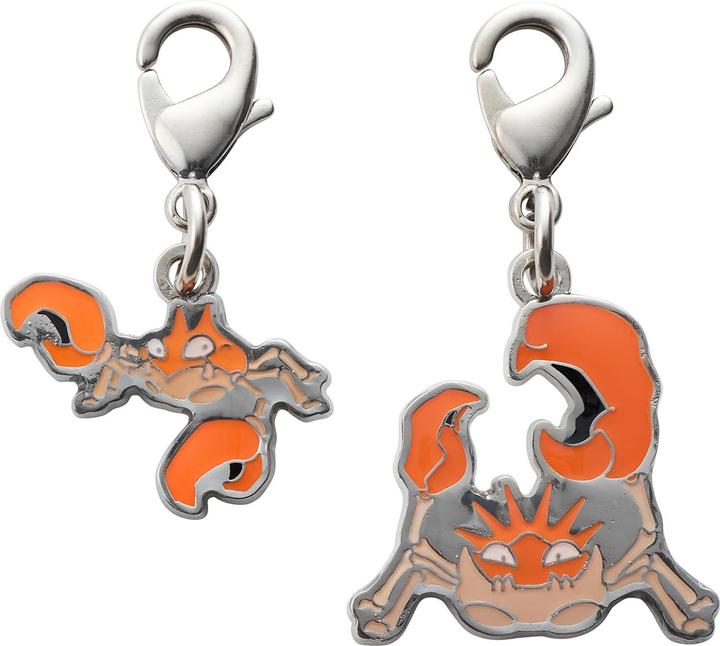 Produktbild Pokémon Pokemon Center - Krabby & Kingler Schlüsselanhänger - 2 Stück