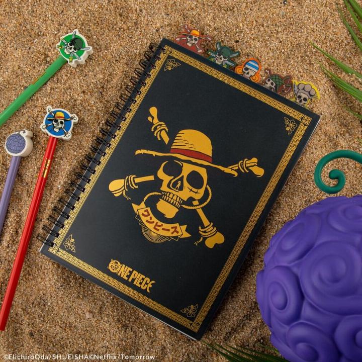 Image du produit Cinereplicas One Piece Carnet de notes Straw Hat Pirates (Couverture rigide)
