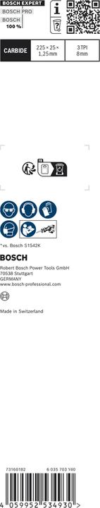 Produktbild Bosch Professional Zubehör EXPERT ‘Tough Wood’ S 1142 KHM Säbelsägeblatt, 1 Stück