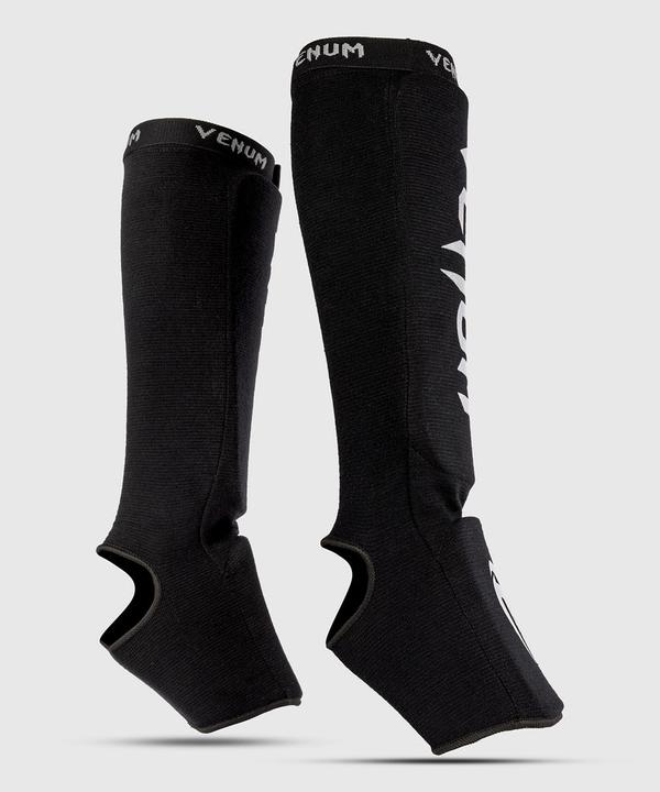 Produktbild Venum Kontact Shin Guards Schwarz/Silber, M, Grösse: M (M)