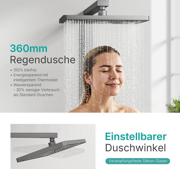 Produktbild Emke Duschsystem mit Thermostat