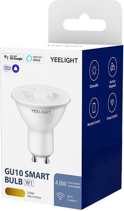 Produktbild Yeelight LED Lampe (GU10, 4.80 W, 350 lm, 1 x, G)