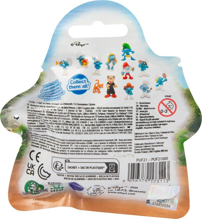 Produktbild Giochi Preziosi Les Schtroumpfs - Sachet De 1 Figurine 5,5 Cm - Ash (5 cm)