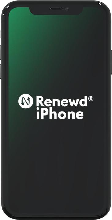 Image du produit Renewd iPhone 11 (64 Go, Noir, 6.10", 12 Mpx, Double SIM, A / Comme neuf)