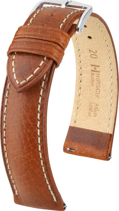 Immagine prodotto Hirsch Boston (20 mm, Polpaccio, Galaxy Watch 5 (44 mm), Galaxy Watch 5 Pro, Galaxy Watch 6, Galaxy Watch 6 Pro, Huawei Watch GT 3 Pro (43 mm), Polar Unite, Garmin vívoactive 5, Garmin Forerunner 55, Orologio Galaxy 4 (40mm), Orologio Galaxy 4 (44mm))