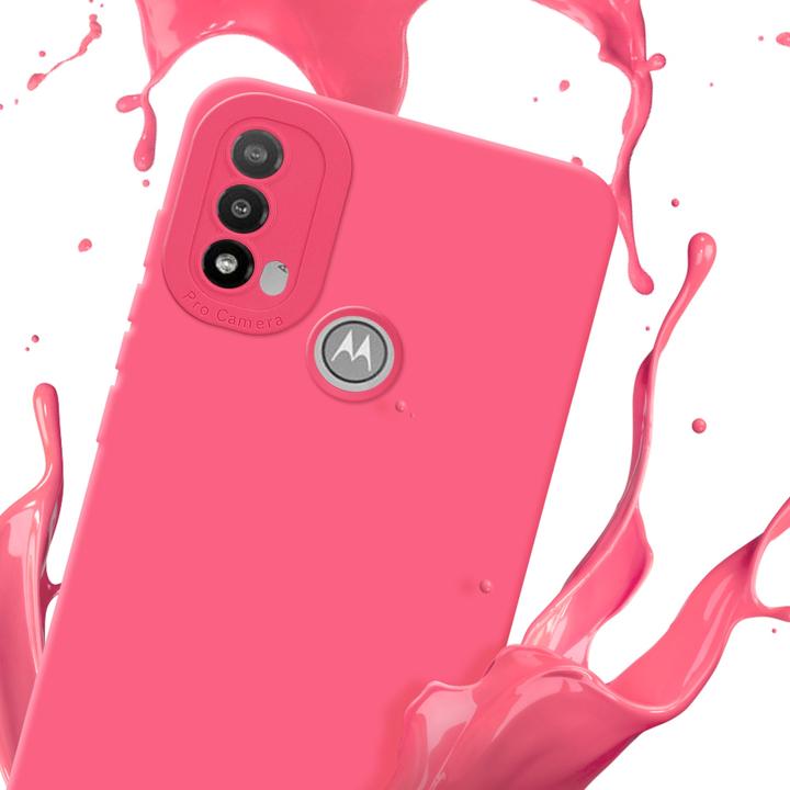 Produktbild Cadorabo Hülle für Motorola MOTO E20 im TPU Fluid LM162 Style (Motorola Moto E20)