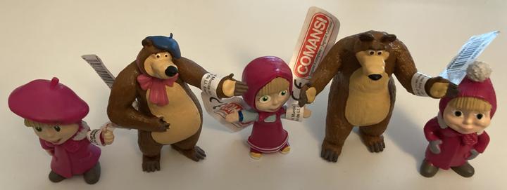 Image du produit Comansi Masha et l'Ours - Ensemble de figurines (5 figurines)