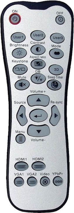 Actual product image Optoma HD28e (Full HD, 3800 lm, 1.47 - 1.62:1)