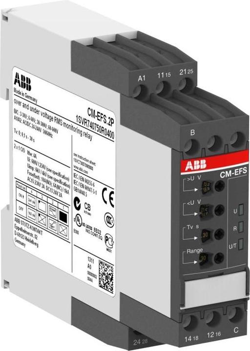 Actual product image ABB Voltage monitoring relay