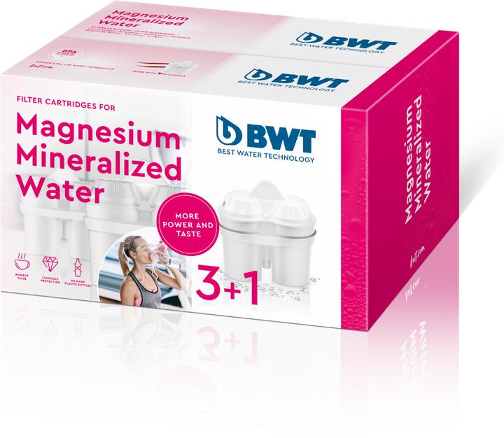 Produktbild BWT Filterkartuschen Magnesium Mineralized Water 3+1 Vorteilspack (4 x)