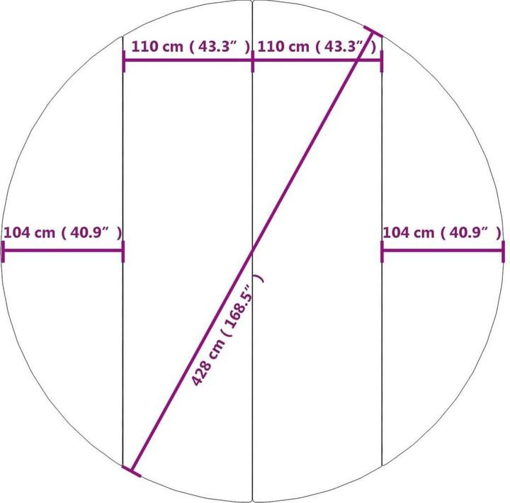 Actual product image vidaXL Pool-Bodentuch