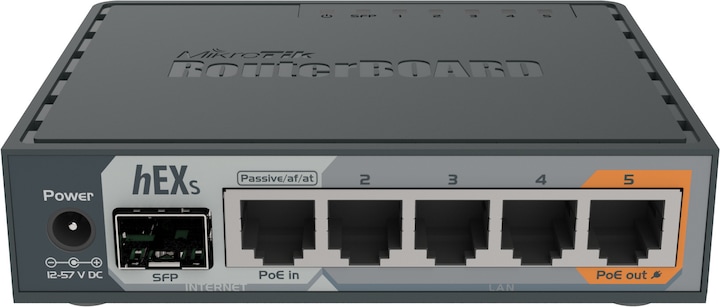 MikroTik VPN-Router RB760iGS hEX S