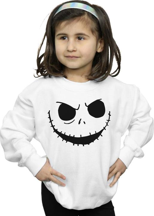 Image du produit Disney - Sweat NIGHTMARE BEFORE CHRISTMAS JACK'S FACE BOLD - Fille (128)