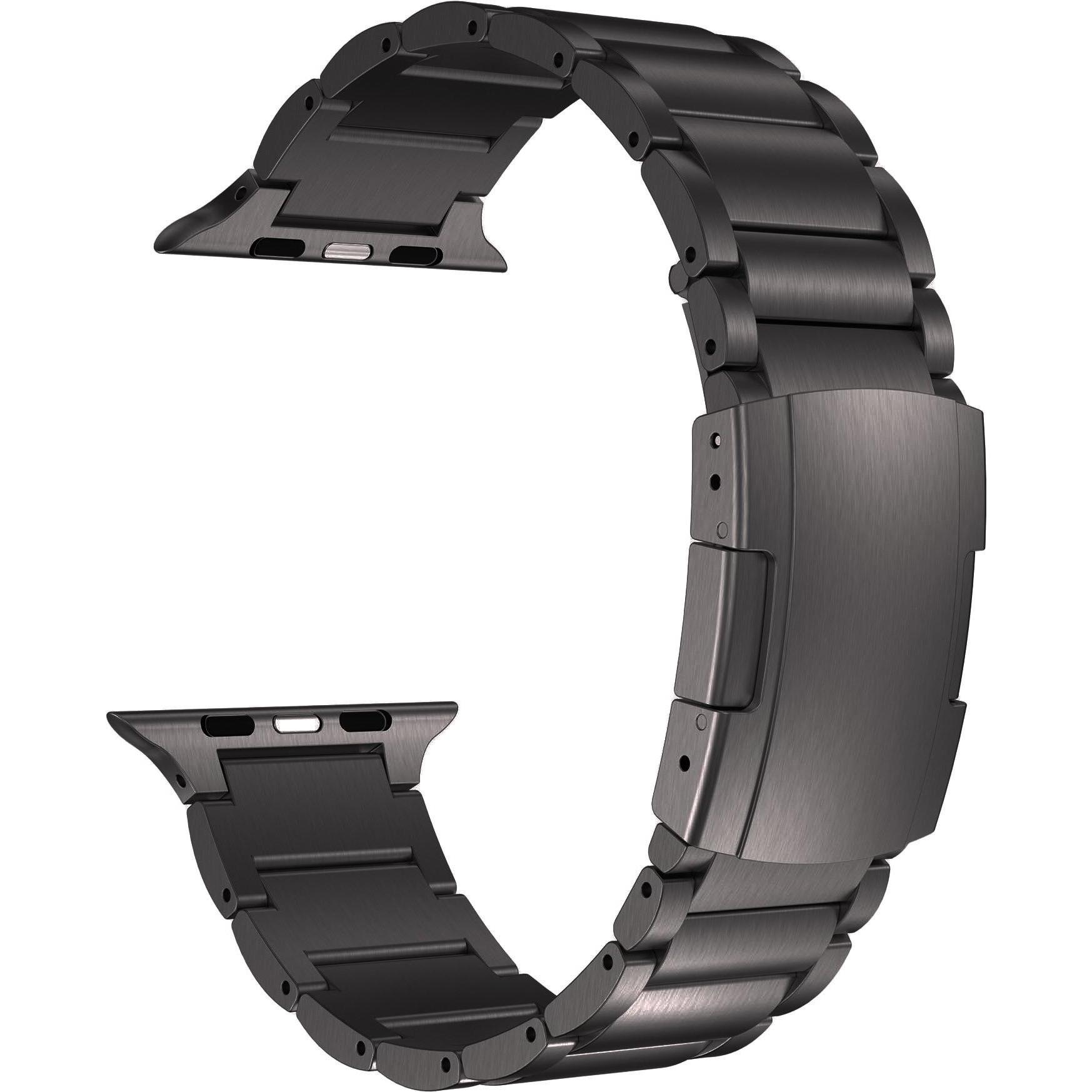 Thumbnail - Strap-it Titanarmband (Titan, Apple Watch), Uhrenarmband, Grau