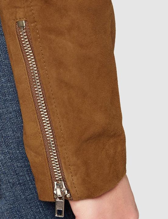 Actual product image Naf Naf Unlined Suede Blazer (32)