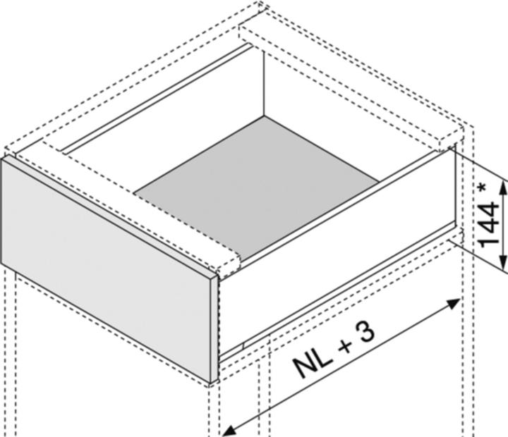 Produktbild Blum Legrabox pure K