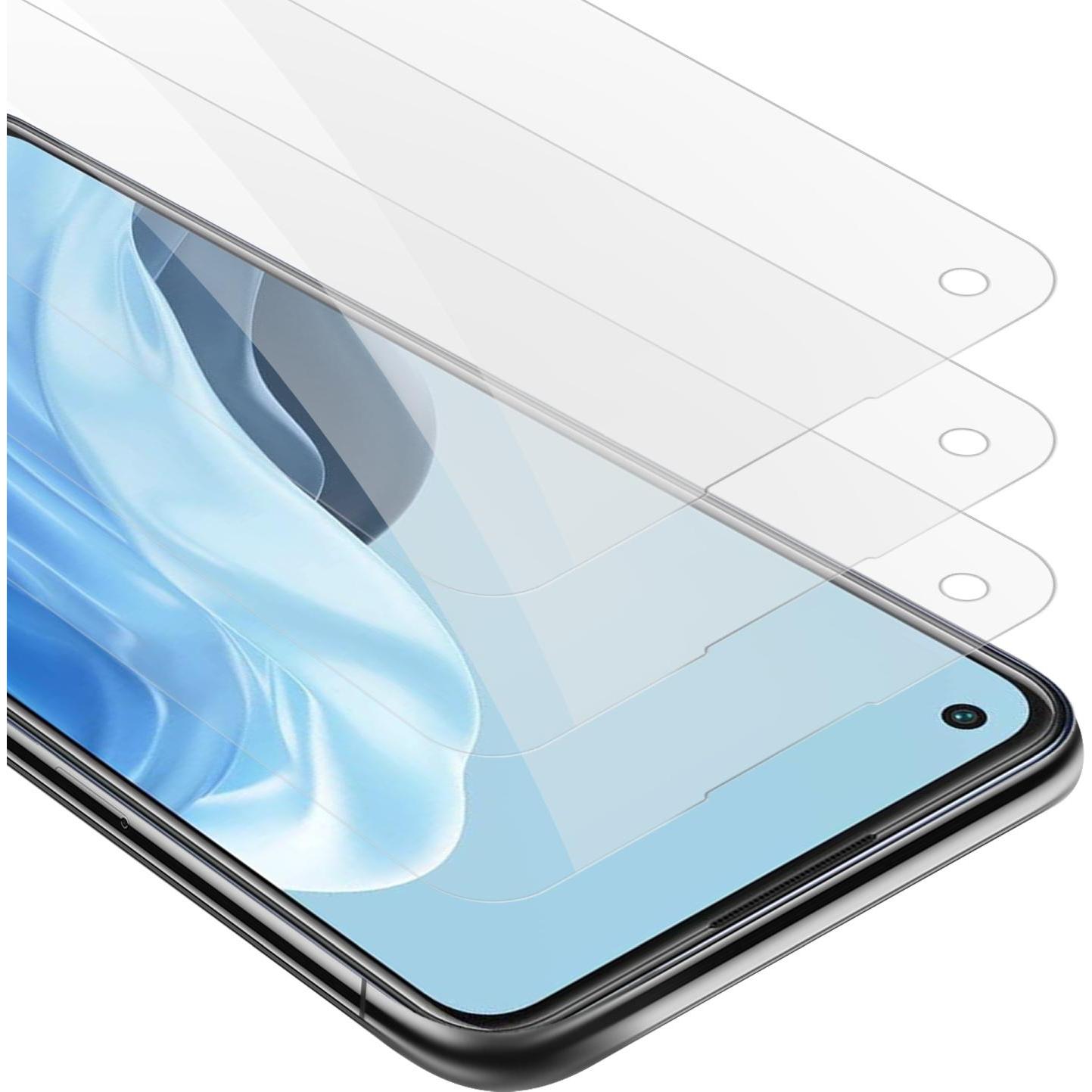 Cadorabo Displayschutzglas für Oppo FIND X5 LITE / Reno7 5G (3 Stück, Oppo Reno 7 5G, Oppo Find X5 Lite), Smartphone Sch...