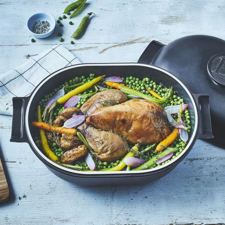 Produktbild Emile Henry EH779565, EH779565 Schmortopf Delight Keramik, Induktion (36.50 cm, Bräter + Schmortopf, Keramik)