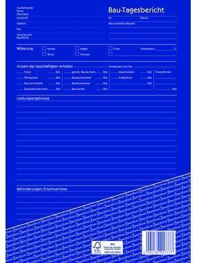 Produktbild Avery Bau-Tagesbericht (40x)