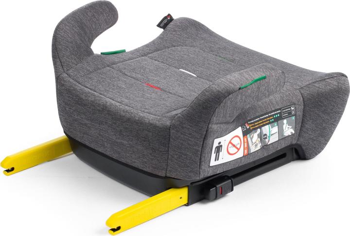 Actual product image Fairgo Pico i-Size Booster Seat 125-150 cm - Stone Grey (Booster seat, ECE R129/i-Size Standard)