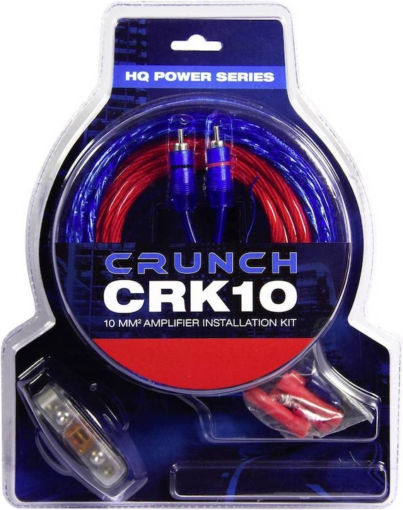Crunch Installation d'un amplificateur de puissance pour la voiture HiFi