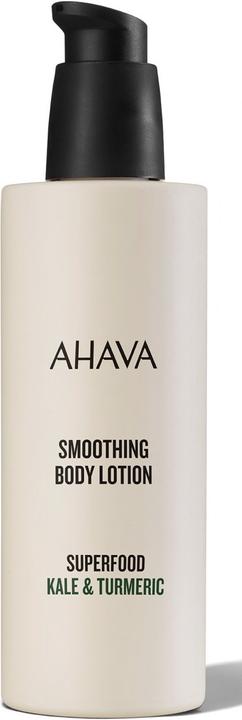 Produktbild Ahava Superfood Smoothing Body Lotion "Kale & Turmeric" - Intensiv feuchtigkeitsspendende Körperloti (Körpercreme, 250 ml)