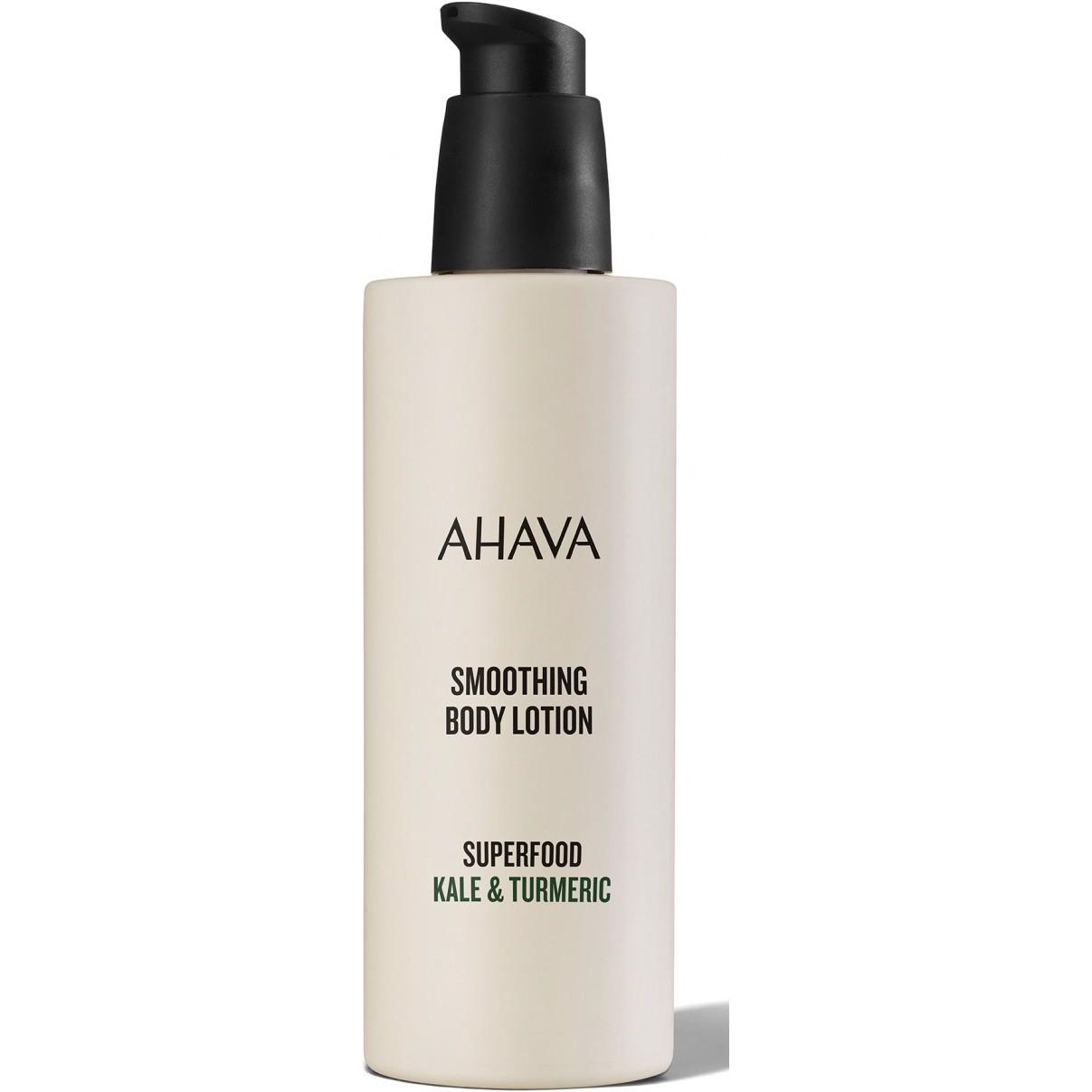 Ahava, Bodylotion, Superfood Smoothing Body Lotion "Kale & Turmeric" - Intensiv feuchtigkeitsspendende Körperloti (Körpe...