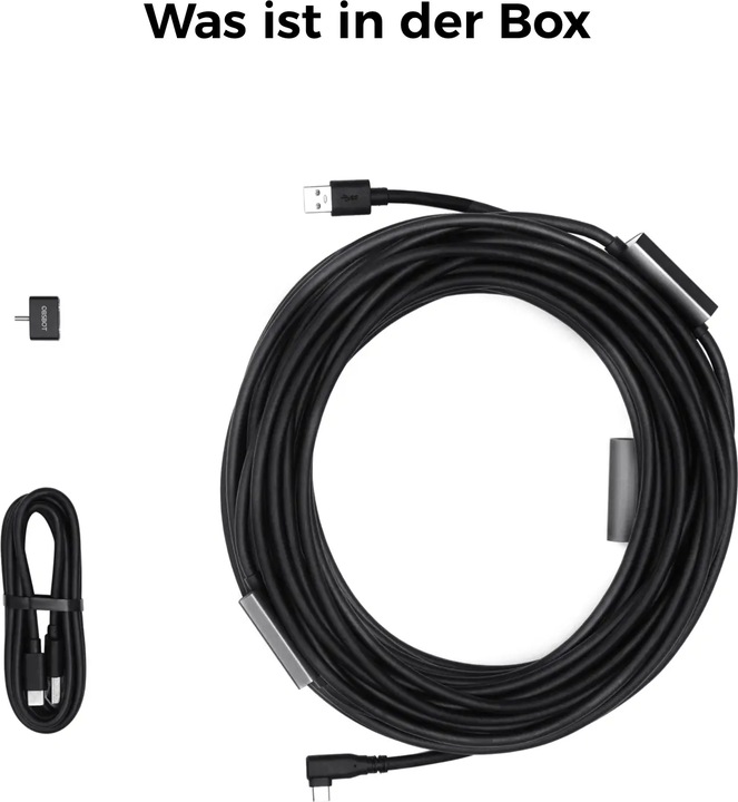 Actual product image Obsbot 20m (65ft) USB-A to USB-C 3.0 Cable (20 m, USB 3.0)