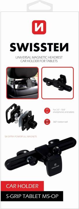 Actual product image Swissten Magnetic Car Mount for Tablet S-GRIP M5-OP