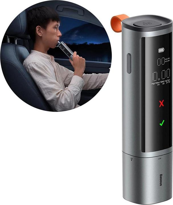 Image du produit Baseus Electronic Breathalyzer SafeJourney Pro (Grey)