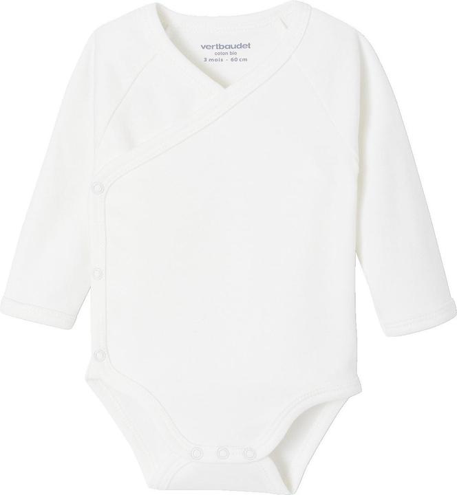 Image du produit Vertbaudet Bio-Kollektion: Baby-Set zur Geburt aus Overall, Body & Schmusetuch (68)