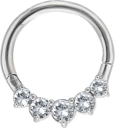 Produktbild Bijouteria 1.2mm Piercingstab (Edelstahl, Zirkonia)