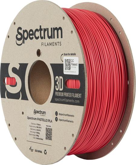Actual product image Filament PLA Pastello holland red 1.0kg 1.75mm (PLA, 1.75 mm, 1000 g, Red)