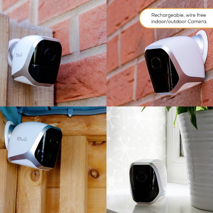 Image du produit TCP Smart Caméra de surveillance Caméra WIFI WLAN IP 1920 x 1080 Pixel (1920 x 1080 Pixels)