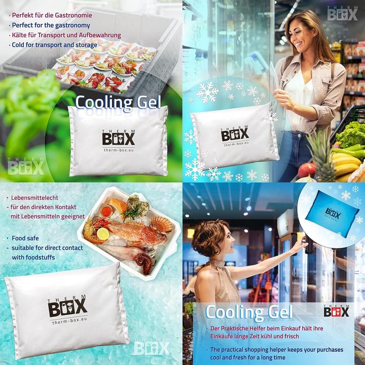 Actual product image Therm Box Styroporbox mit Kühlakkus (61.50 l)