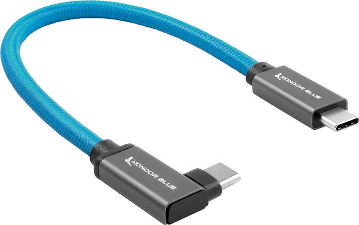 Image du produit Kondor Blue USB C – USB C (0.22 m, 100 W)
