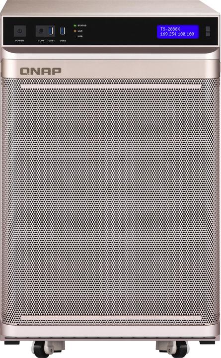 Actual product image QNAP TS-2888X-W2195-128G 28-bay Intel Xeon Processor W-2195 18 core DDR4 ECC Max. (0 TB)