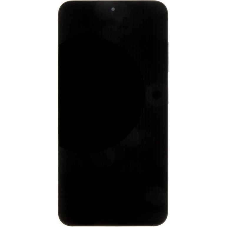 Samsung LCD-Display + Touch-Einheit + Frontcover S911 Galaxy S23 Schwarz (Service Pack) (Display, Ga