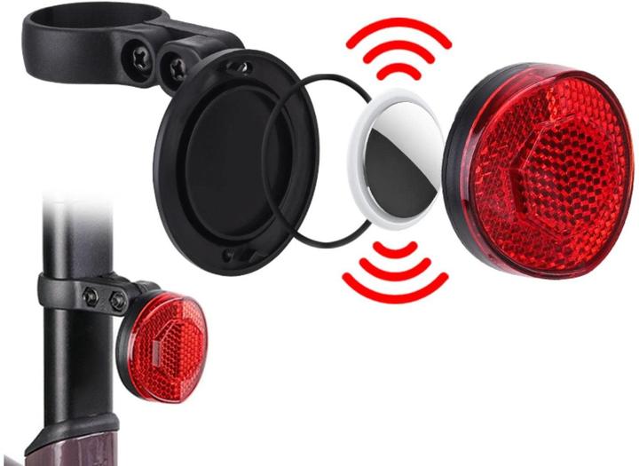 Image du produit 4smarts Schlüsselfinder SkyTag Rot/Schwarz/Weiss (iOS)