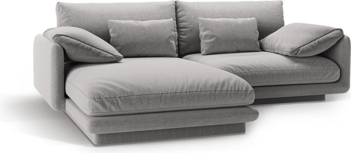 Actual product image Micadoni Left Corner Sofa, "Torino", 3 Seats, 220x170x83 Made in Europe (Corner sofa)