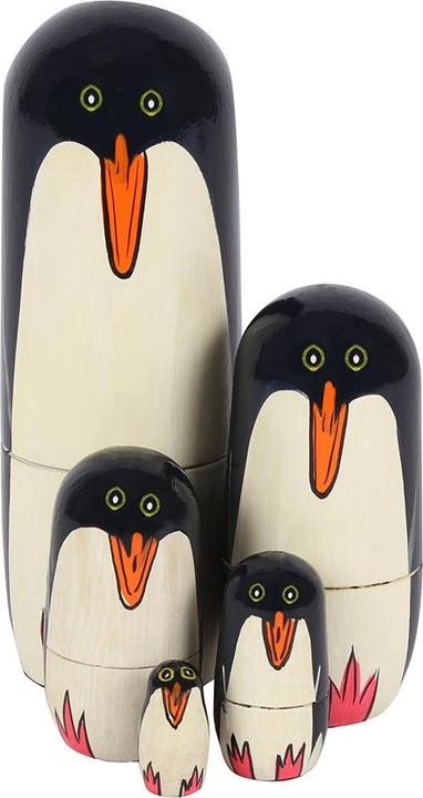 Something Different Nistpuppen Pinguin Set 5erPack