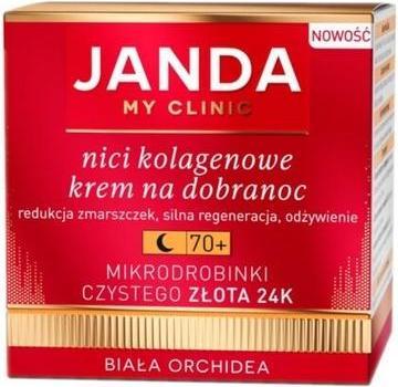 Actual product image Janda Collagen Threads Good Night Cream 70+ With Microparticles Of Pure Gold 24K White Orchid 50Ml (50 ml, Night cream)