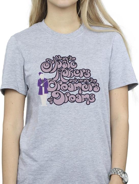 Image du produit Willy Wonka & the Chocolate Factory - T-shirt DREAMERS TEXT - Femme (5XL)