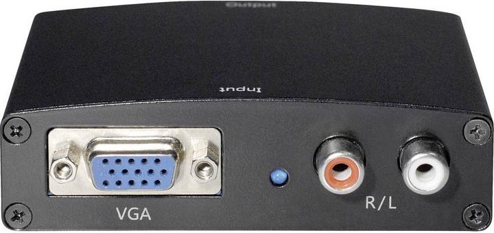 Produktbild Maxtrack VGA + Cinch auf HDMI Konverter (HDMI, VGA)