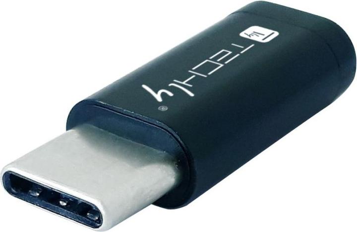 Produktbild Techly Adapter USB-C M auf Micro USB F 480Mbps (USB-C)